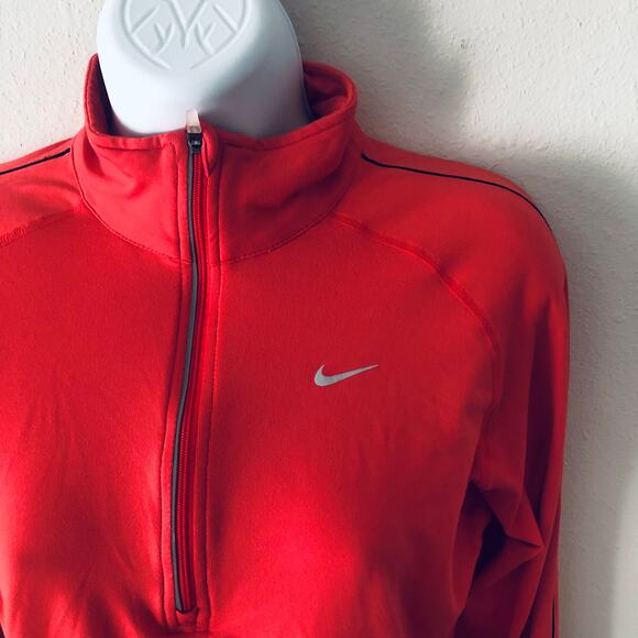 Nike Dri-Fit Half Zip Women's SZ S Workout Layering Workout Pullover - Picture 4 of 12